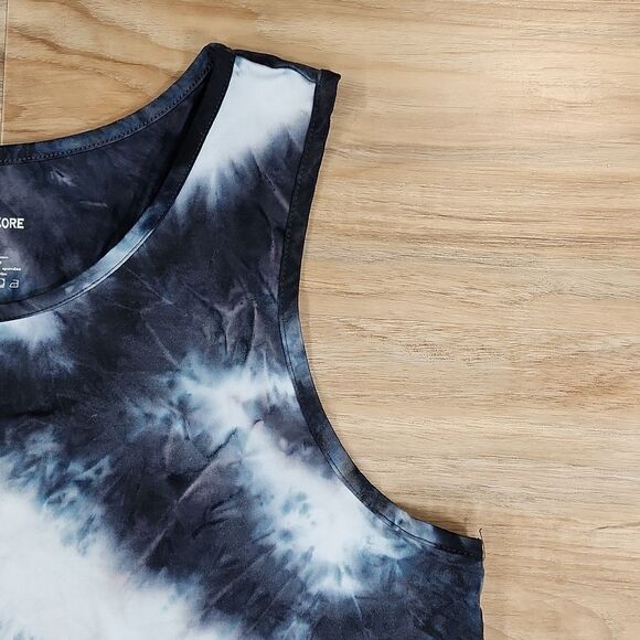 💚A Core Tie Dye Open Back Sleeveless Crop Top XLarge - Picture 6 of 9